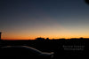 Nar Nar Goon sunset, with car