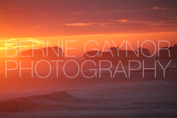 Dramatic Ocean Sunset Series - No. 1