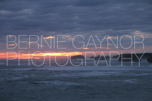 Dramatic Ocean Sunset Series - No. 3